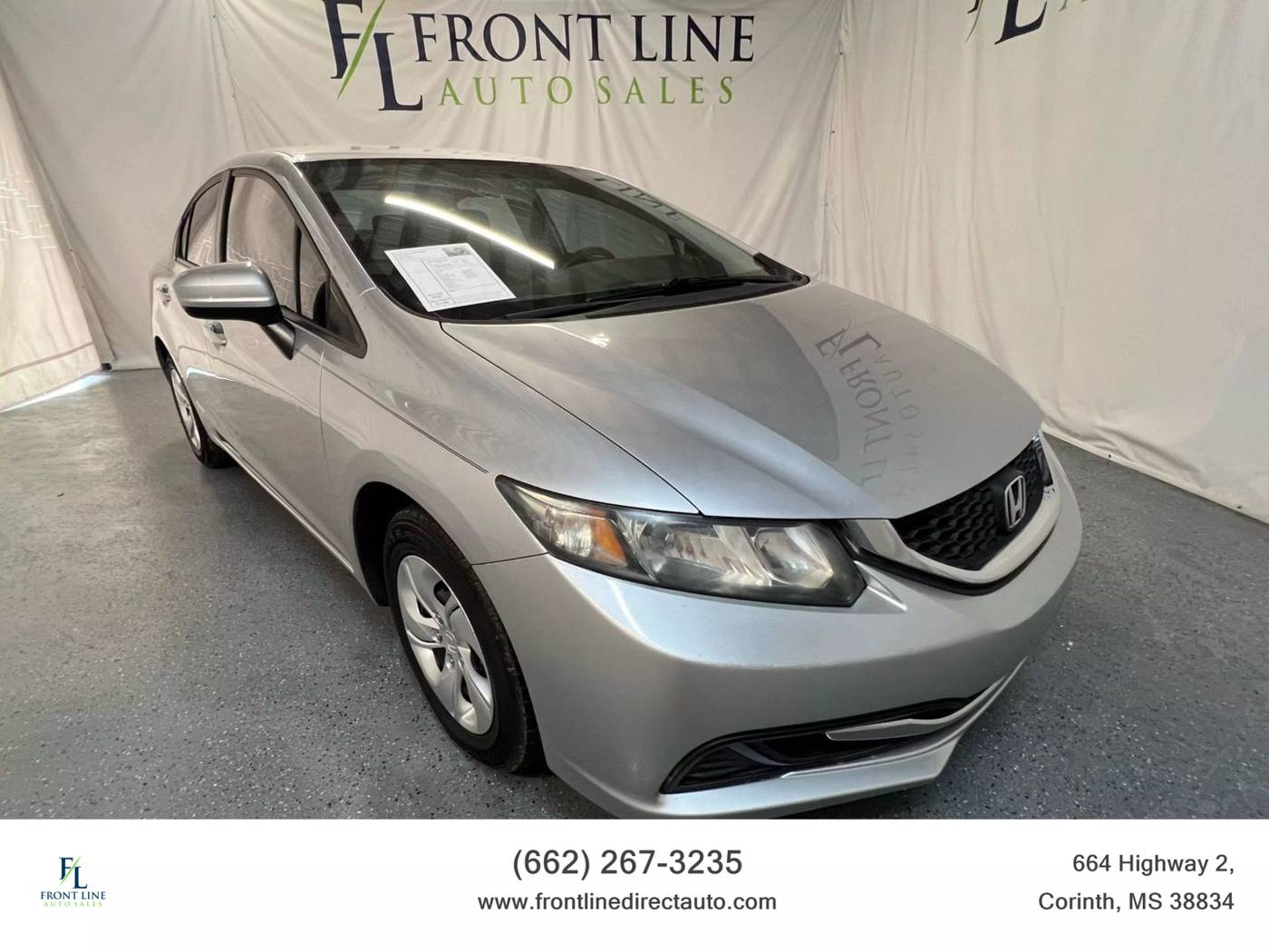 2015 Honda Civic LX — Sedan — 59,691 mi — Corinth, MS