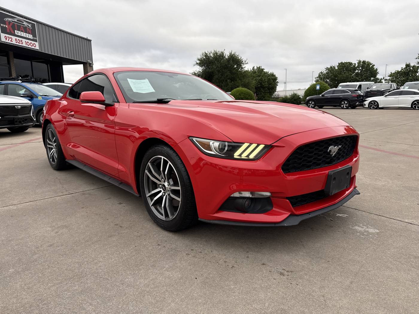 2016 Ford Mustang EcoBoost — Coupe — 90,986 mi — Plano, TX