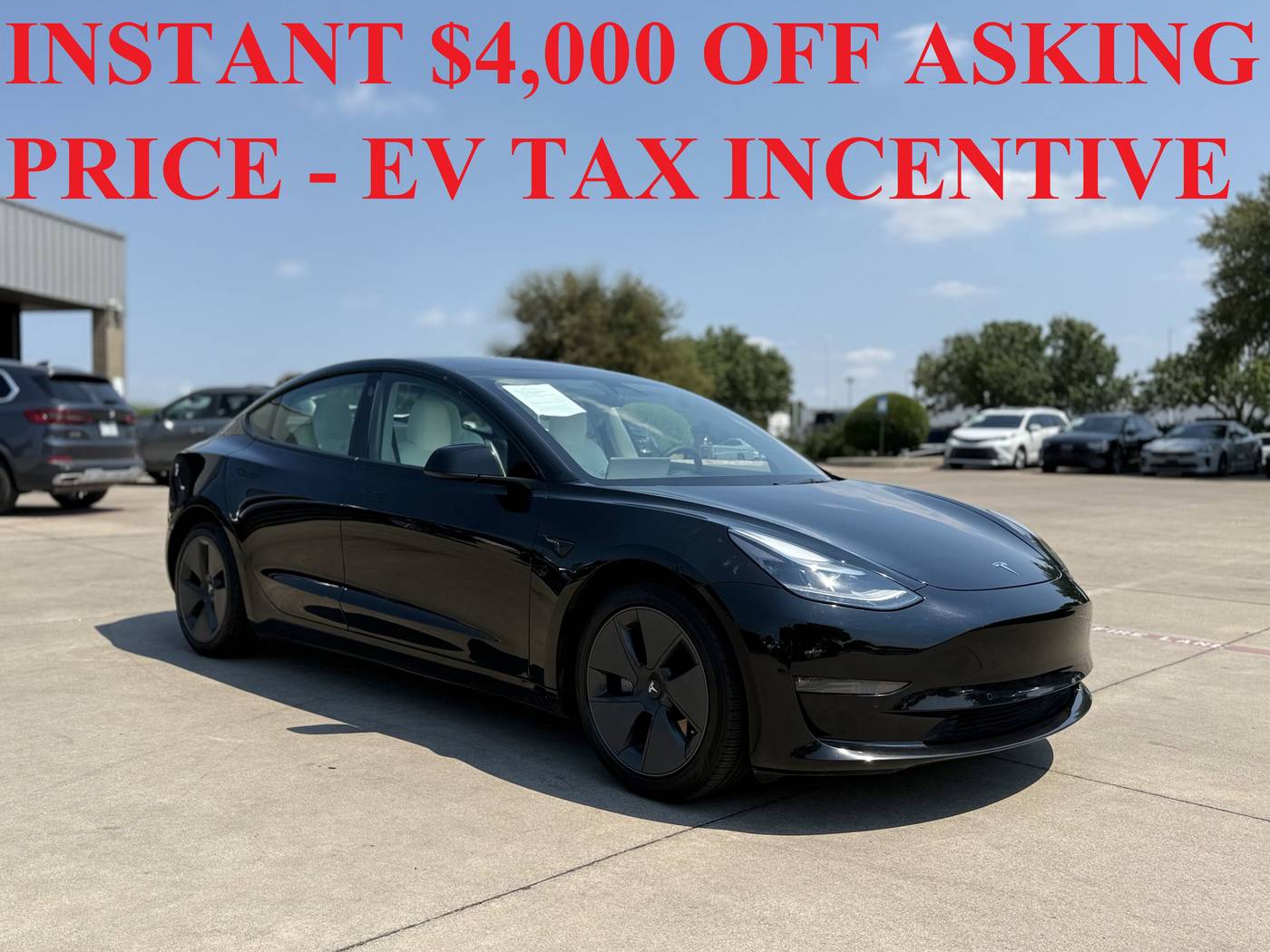 2022 Tesla Model 3 Long Range — Sedan — 57,956 mi — Plano, TX