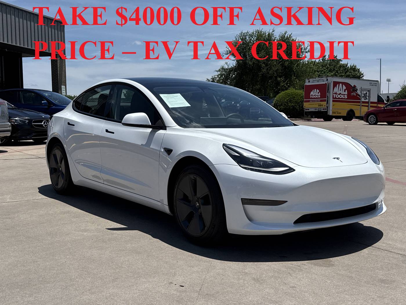 2023 Tesla Model 3 Model 3 — Sedan — 27,930 mi — Plano, TX