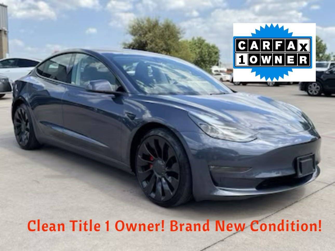 2022 Tesla Model 3 Performance — Sedan — 22,304 mi — Plano, TX