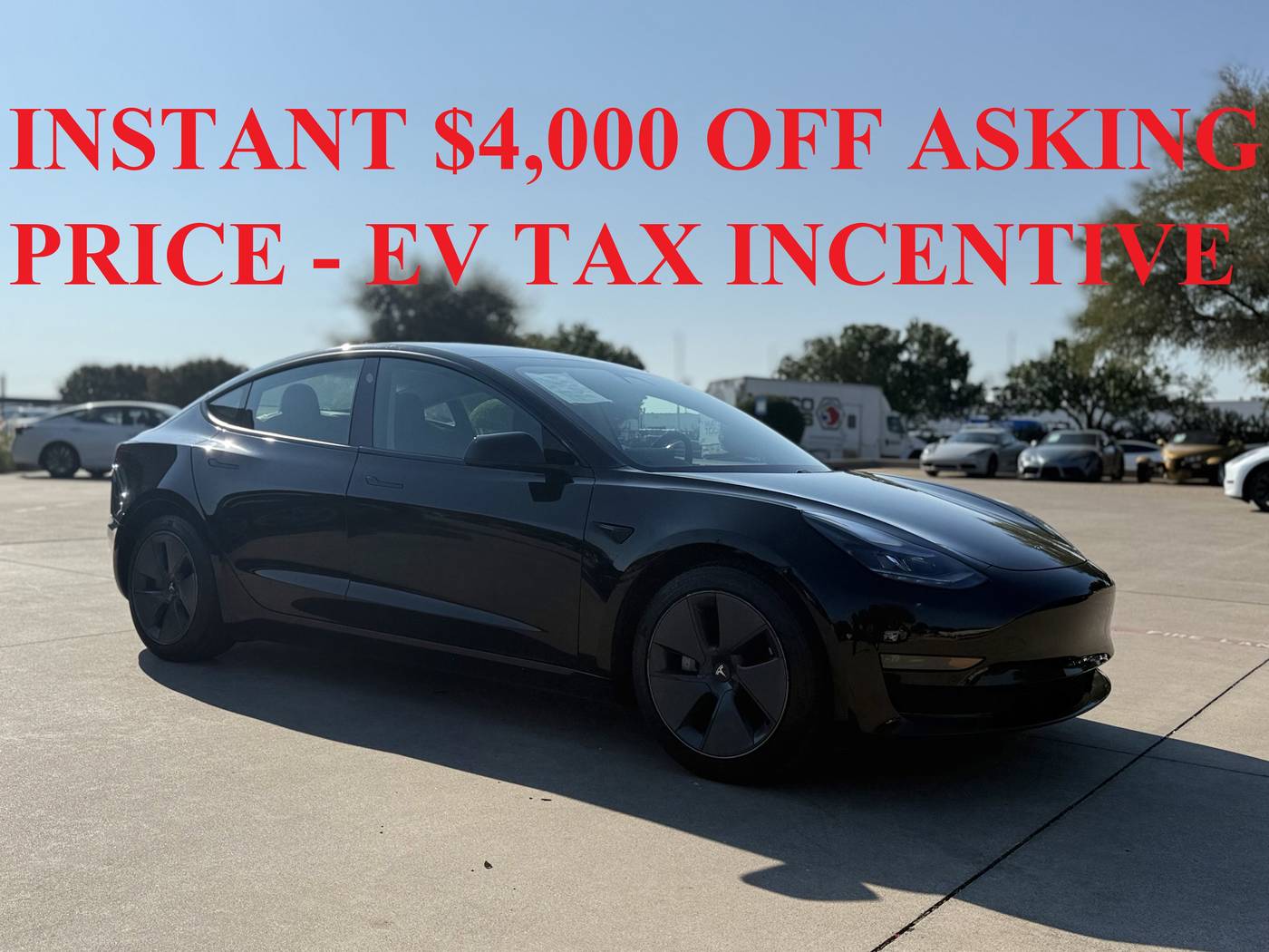 2021 Tesla Model 3 Standard Range Plus — Sedan — 53,654 mi — Plano, TX