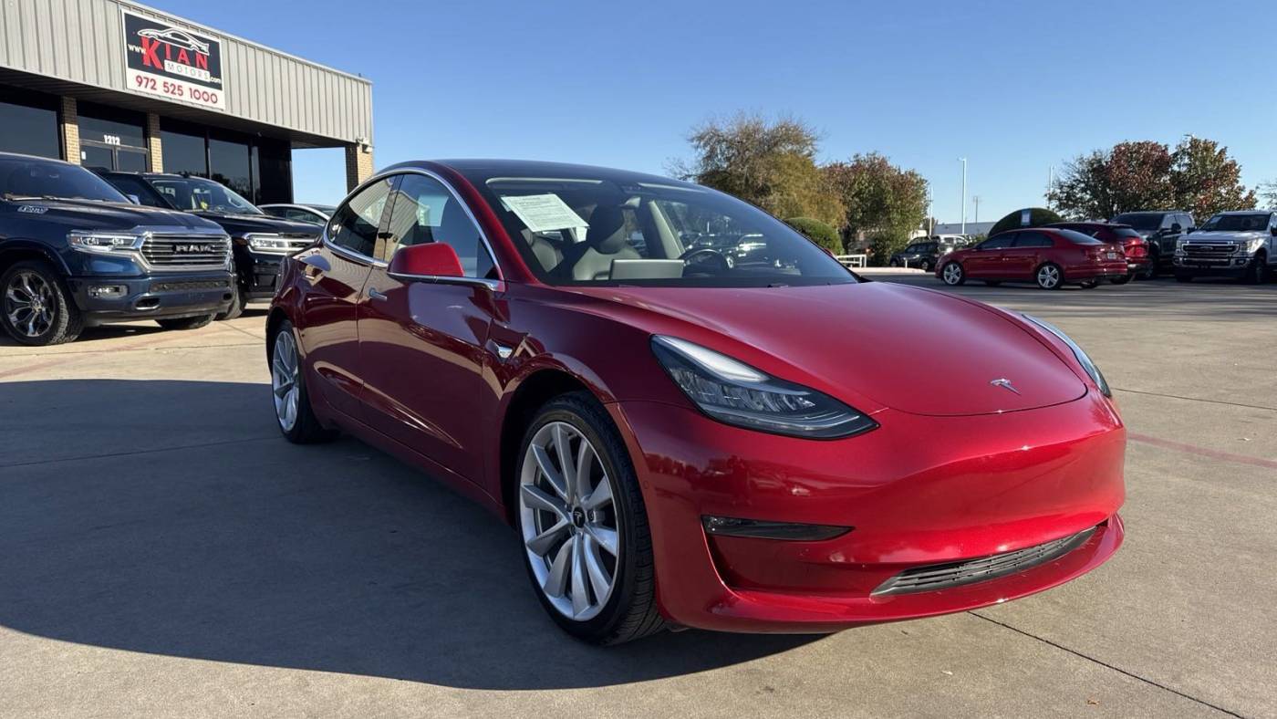 2018 Tesla Model 3 Long Range — Sedan — 44,247 mi — Plano, TX