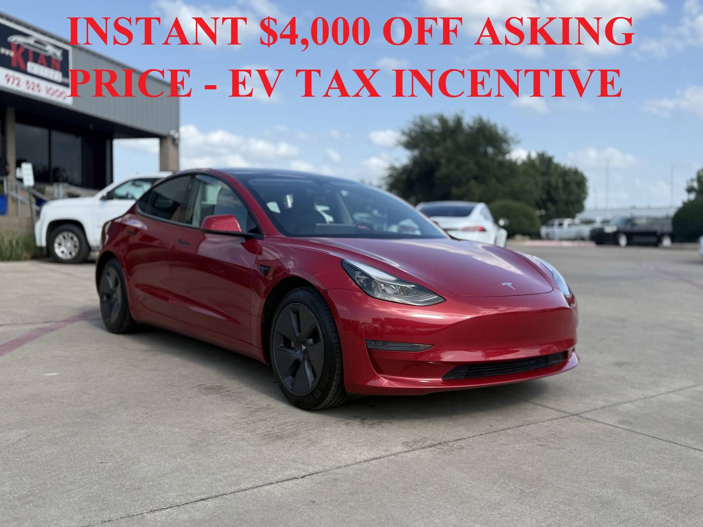 2021 Tesla Model 3 Standard Range Plus — Sedan — 36,250 mi — Plano, TX