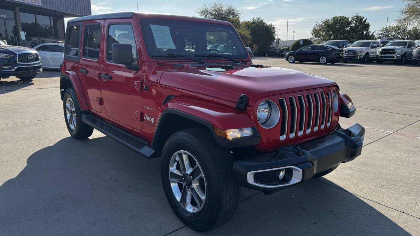 2021 Jeep Wrangler Sahara — SUV — 79,960 mi — Plano, TX