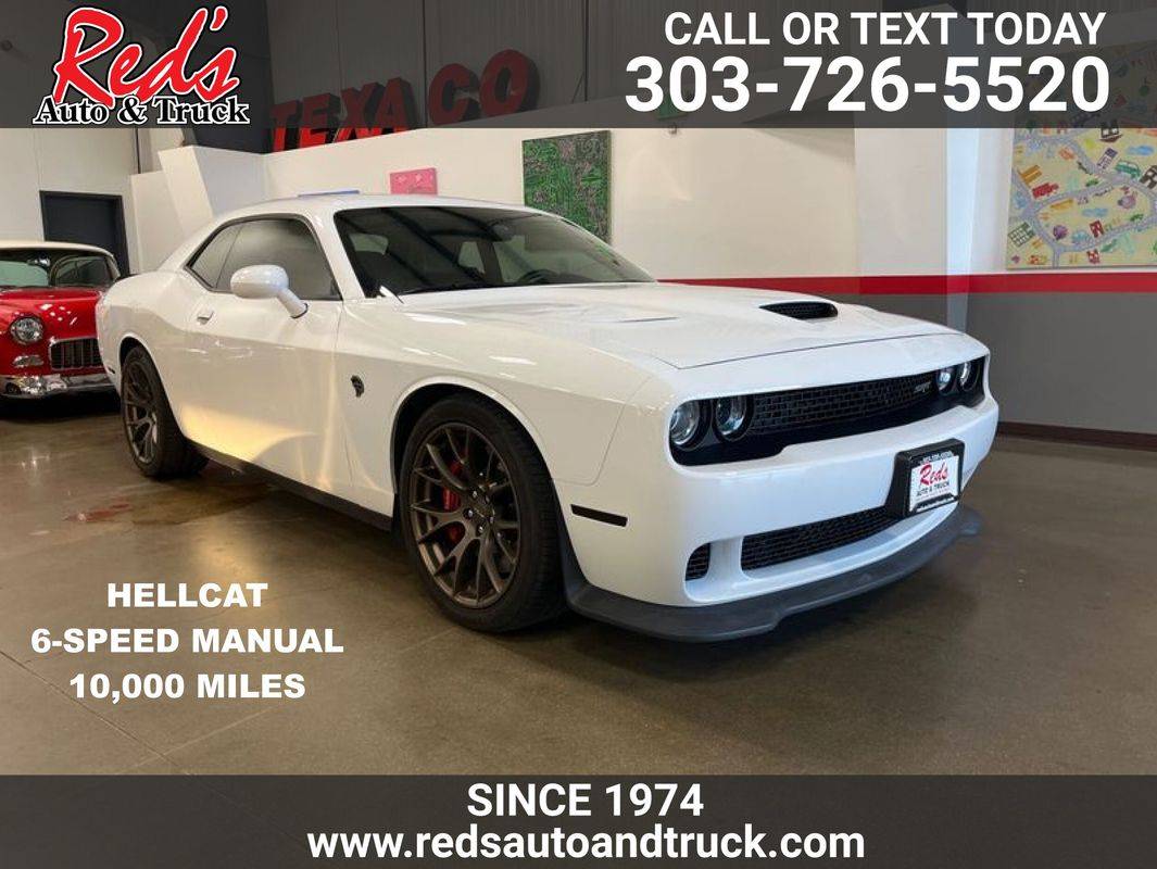 2016 Dodge Challenger SRT Hellcat — Coupe — 10,280 mi — Longmont, CO