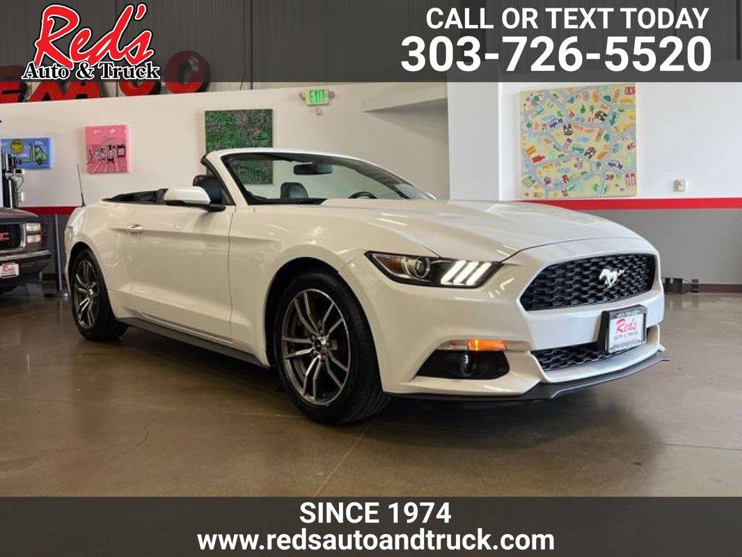 2017 Ford Mustang EcoBoost Premium — Convertible — 51,156 mi — Longmont, CO