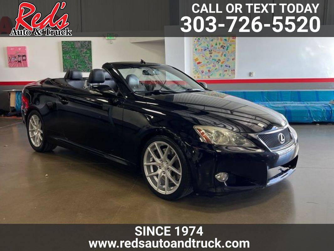2010 Lexus IS IS 350C — Convertible — 103,683 mi — Longmont, CO