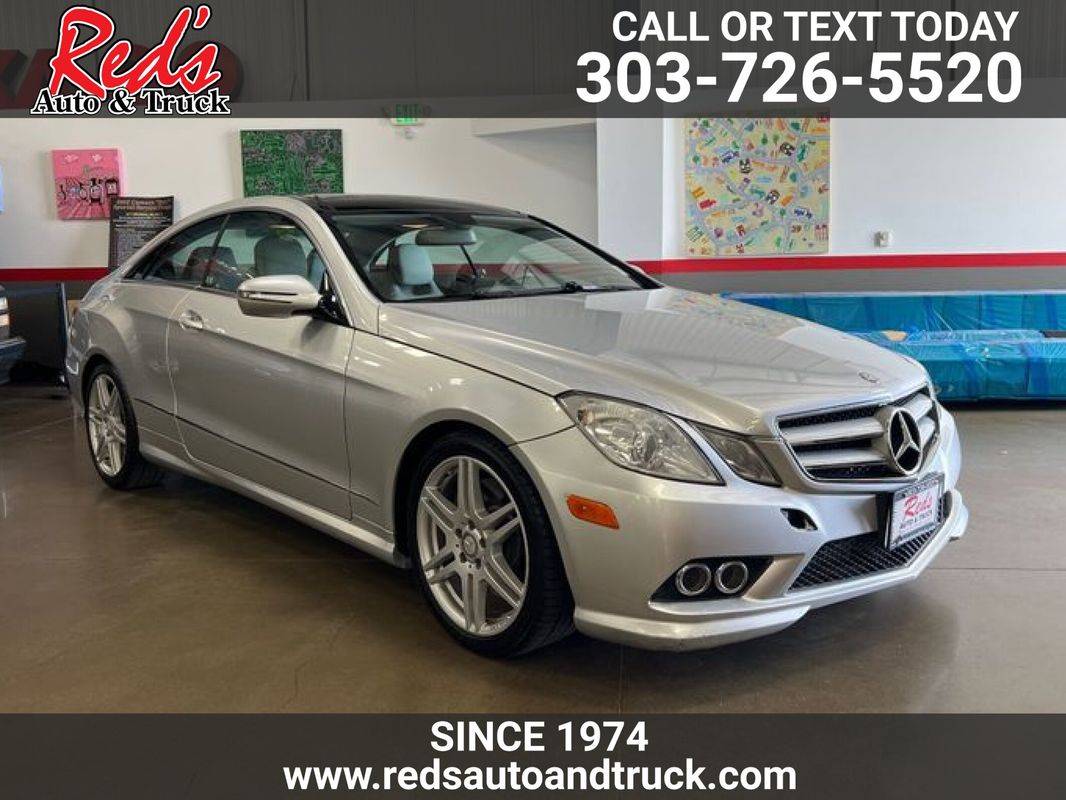 2010 Mercedes-Benz E-Class E 550 — Coupe — 39,170 mi — Longmont, CO