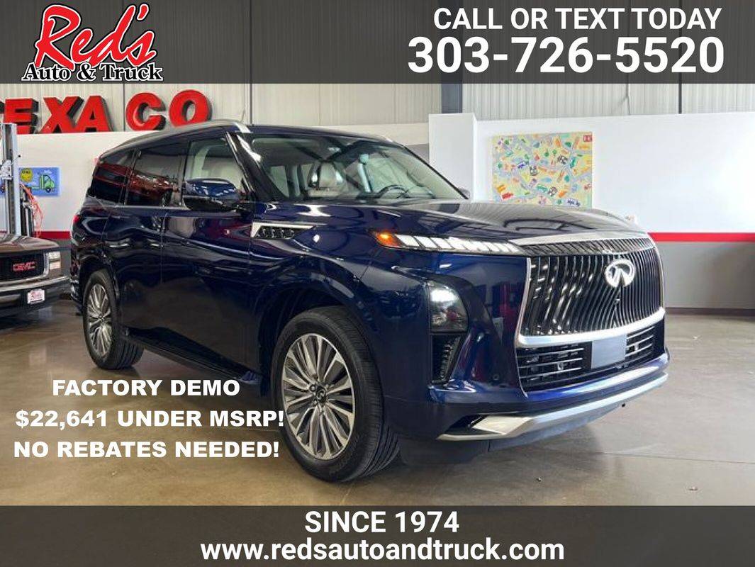 2025 INFINITI QX80 SENSORY — SUV — 7,504 mi — Longmont, CO