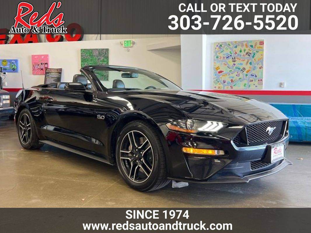 2020 Ford Mustang GT Premium — Convertible — 73,927 mi — Longmont, CO