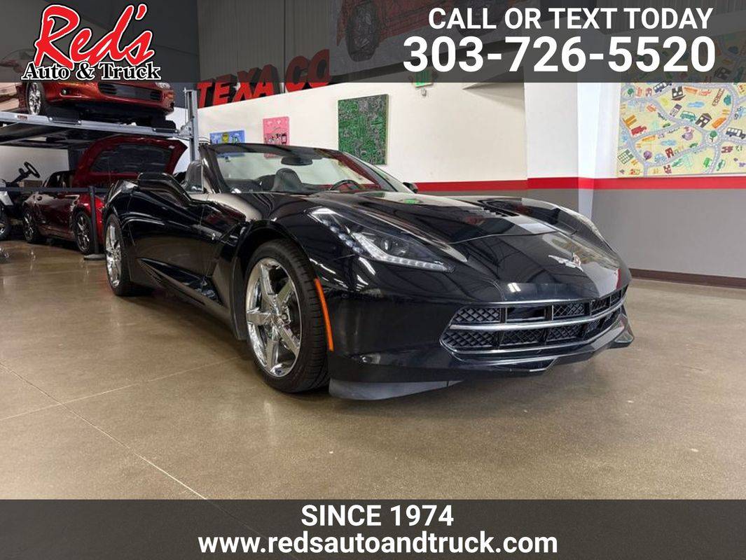 2014 Chevrolet Corvette 3LT — Convertible — 37,341 mi — Longmont, CO