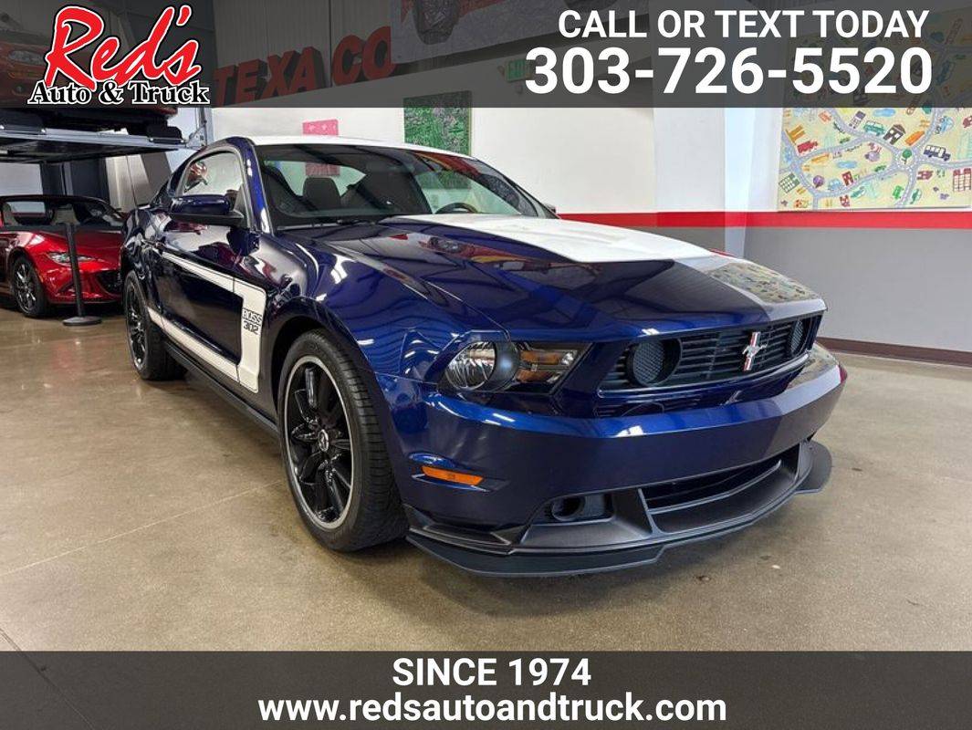 2012 Ford Mustang Boss 302 — Coupe — 11,812 mi — Longmont, CO