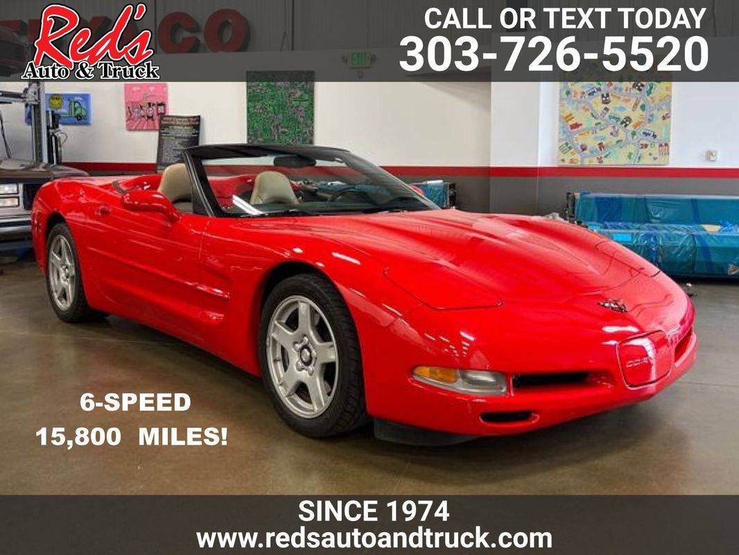 1999 Chevrolet Corvette Base — Convertible — 15,787 mi — Longmont, CO