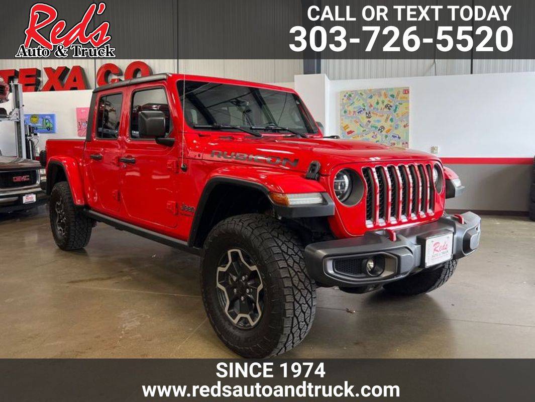 2020 Jeep Gladiator Rubicon — Pickup Truck — 99,634 mi — Longmont, CO