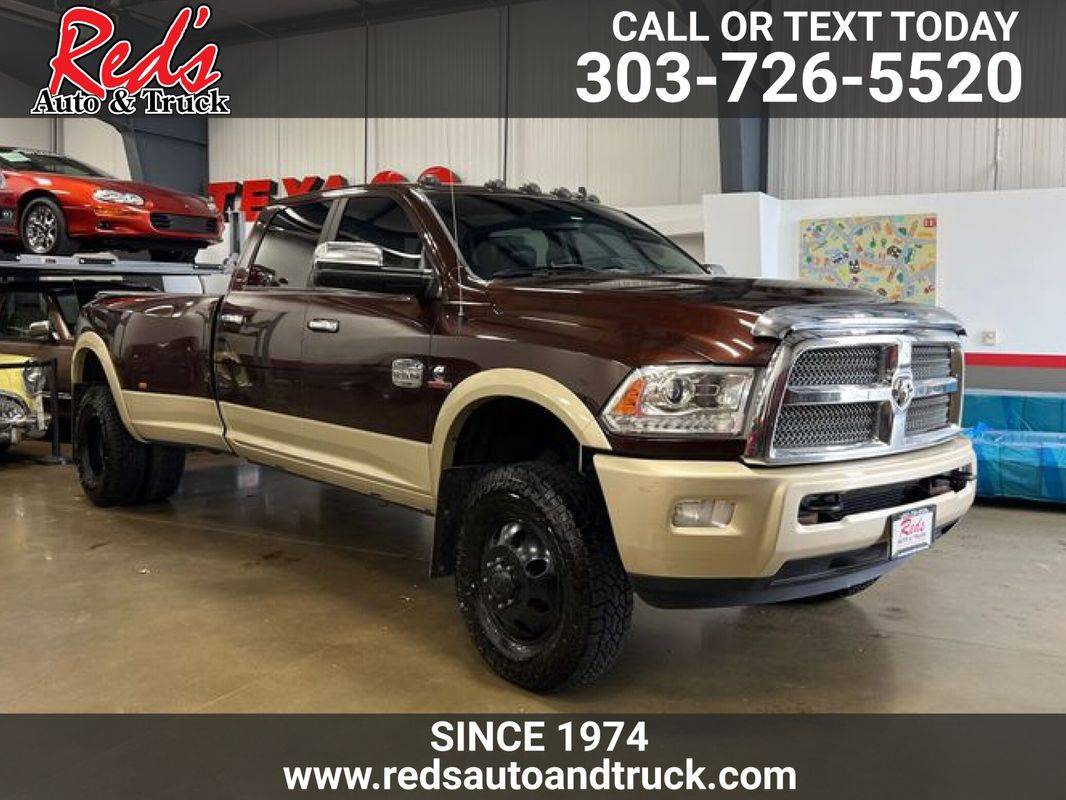 2014 Ram 3500 Longhorn — Pickup Truck — 89,004 mi — Longmont, CO