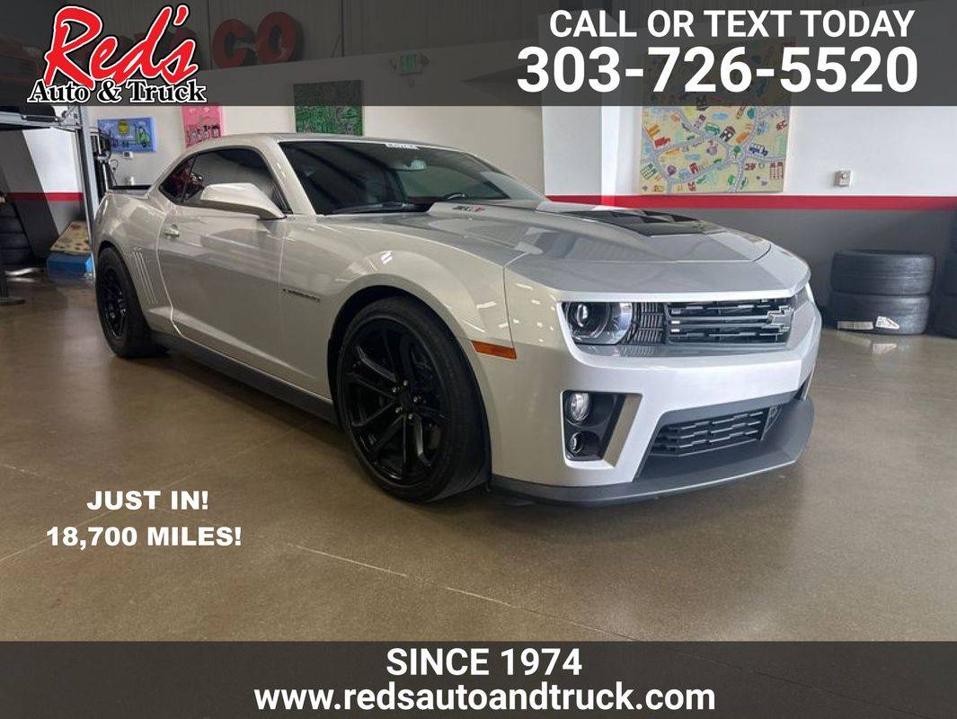 2013 Chevrolet Camaro ZL1 — Coupe — 18,701 mi — Longmont, CO