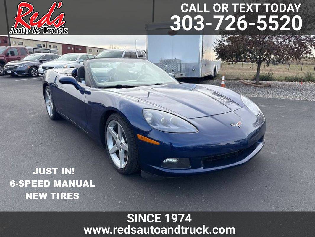 2007 Chevrolet Corvette Base — Convertible — 62,448 mi — Longmont, CO