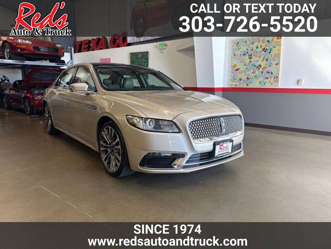 2017 Lincoln Continental Reserve — Sedan — 86,452 mi — Longmont, CO