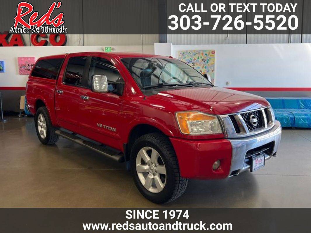 2012 Nissan Titan SL — Pickup Truck — 135,681 mi — Longmont, CO