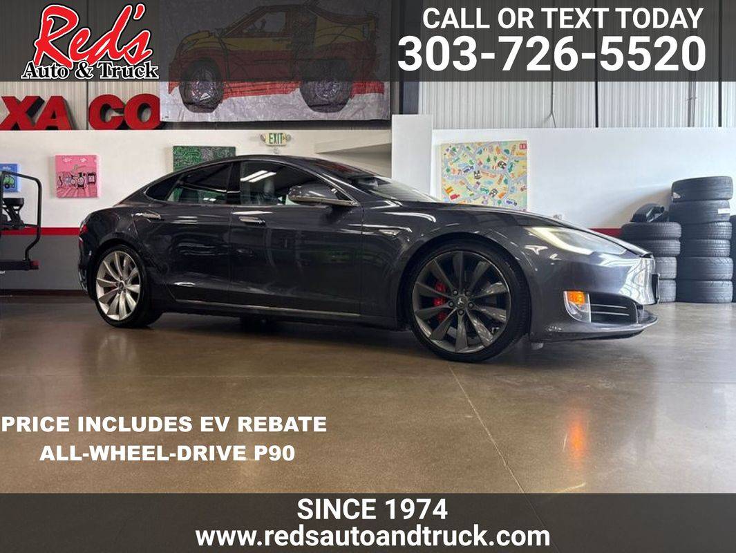 2016 Tesla Model S P90D — Hatchback — 82,615 mi — Longmont, CO