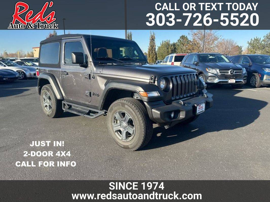2021 Jeep Wrangler Sport S — SUV — 100,910 mi — Longmont, CO