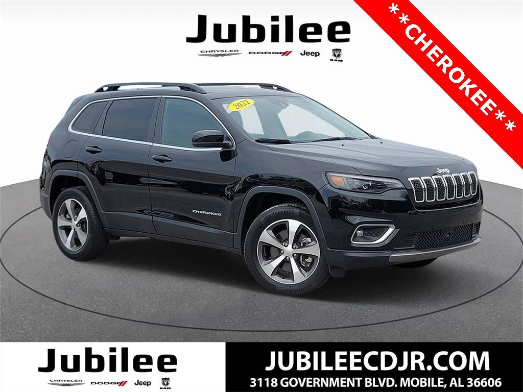 2022 Jeep Cherokee Limited — SUV — 18,109 mi — Mobile, AL