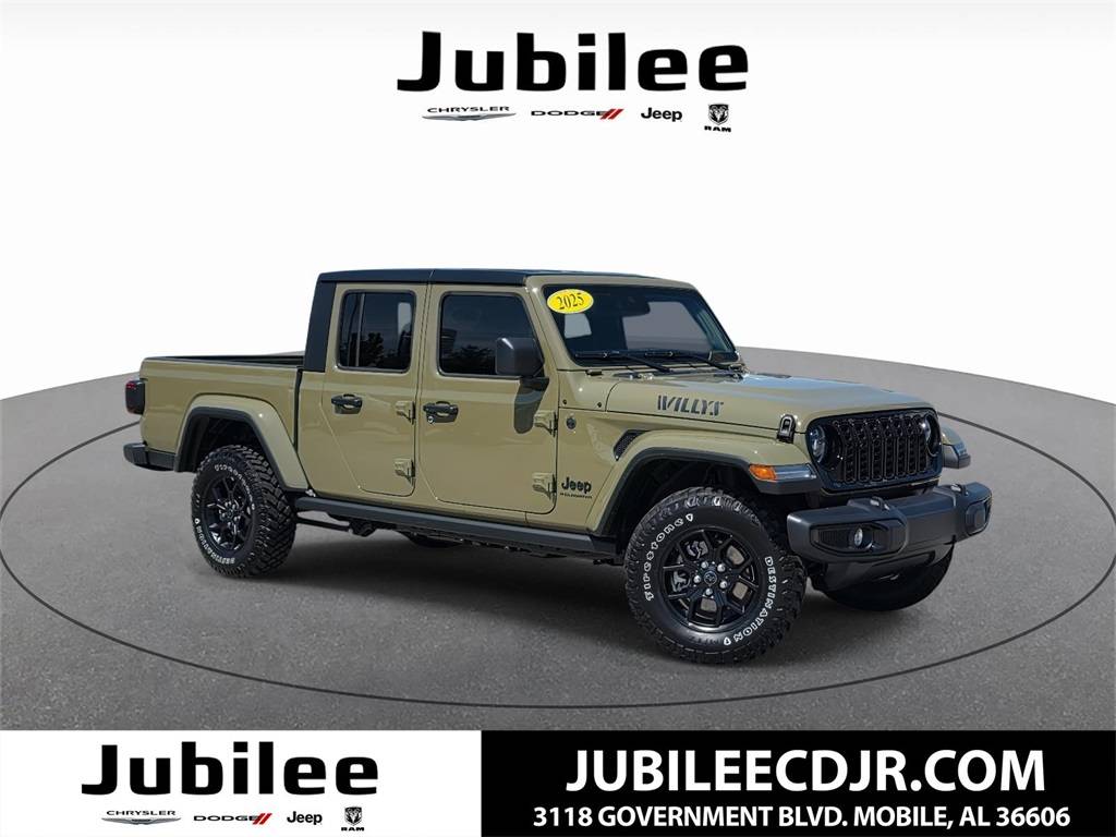 2025 Jeep Gladiator Willys — Pickup Truck — 1,282 mi — Mobile, AL