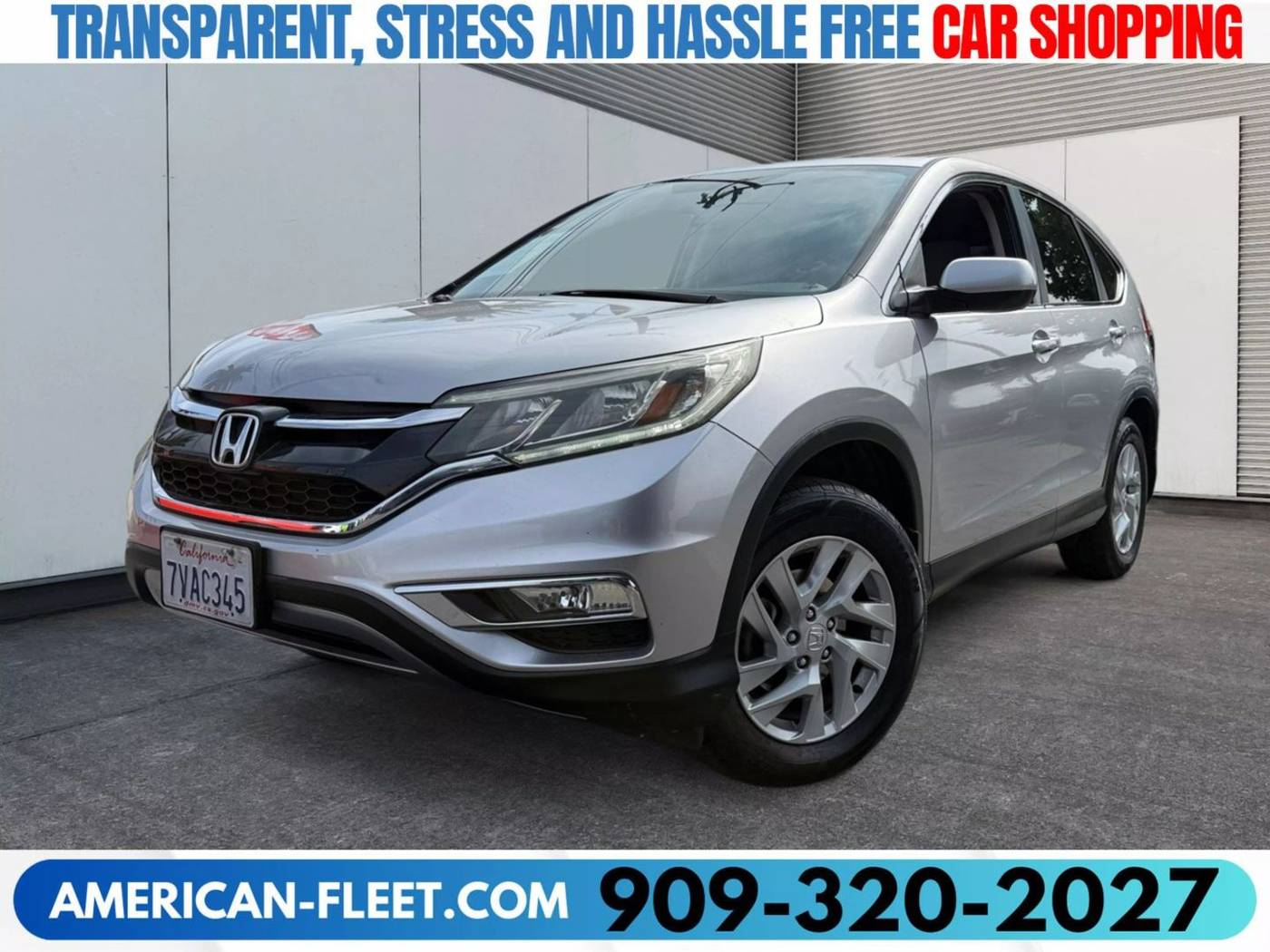 2016 Honda CR-V EX — SUV — 75,445 mi — FONTANA, CA