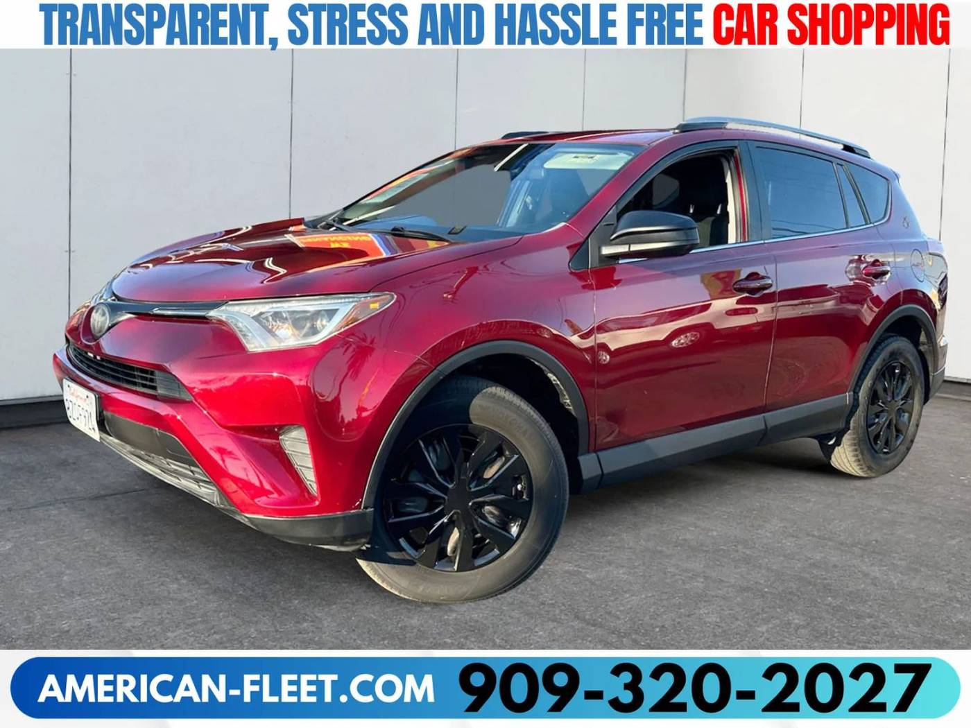 2018 Toyota RAV4 LE — SUV — 105,105 mi — FONTANA, CA