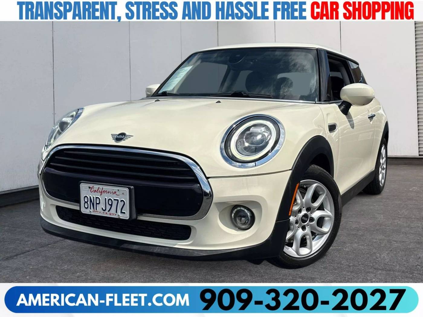 2020 MINI Hardtop Cooper — Hatchback — 43,574 mi — FONTANA, CA