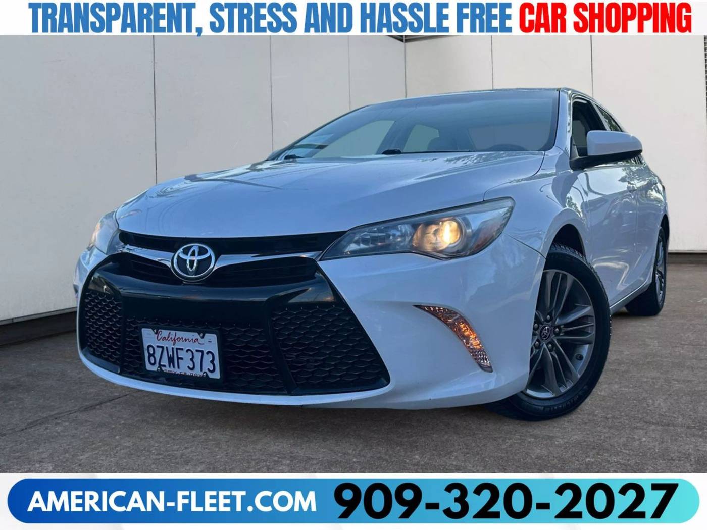 2017 Toyota Camry SE — Sedan — 146,317 mi — FONTANA, CA