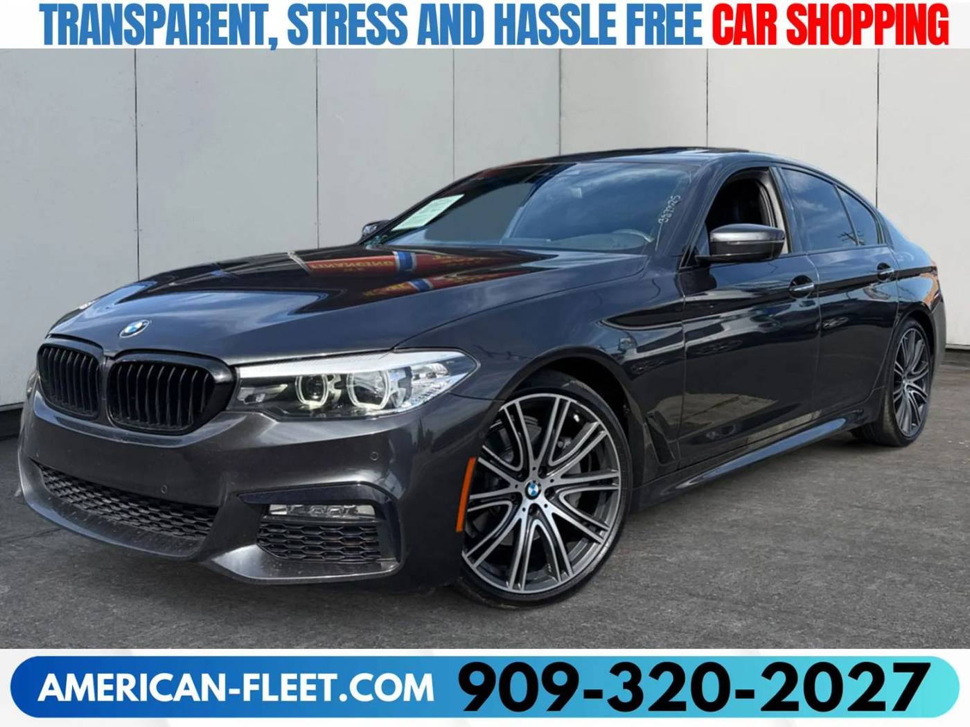 2018 BMW 5 Series 540i — Sedan — 83,907 mi — FONTANA, CA