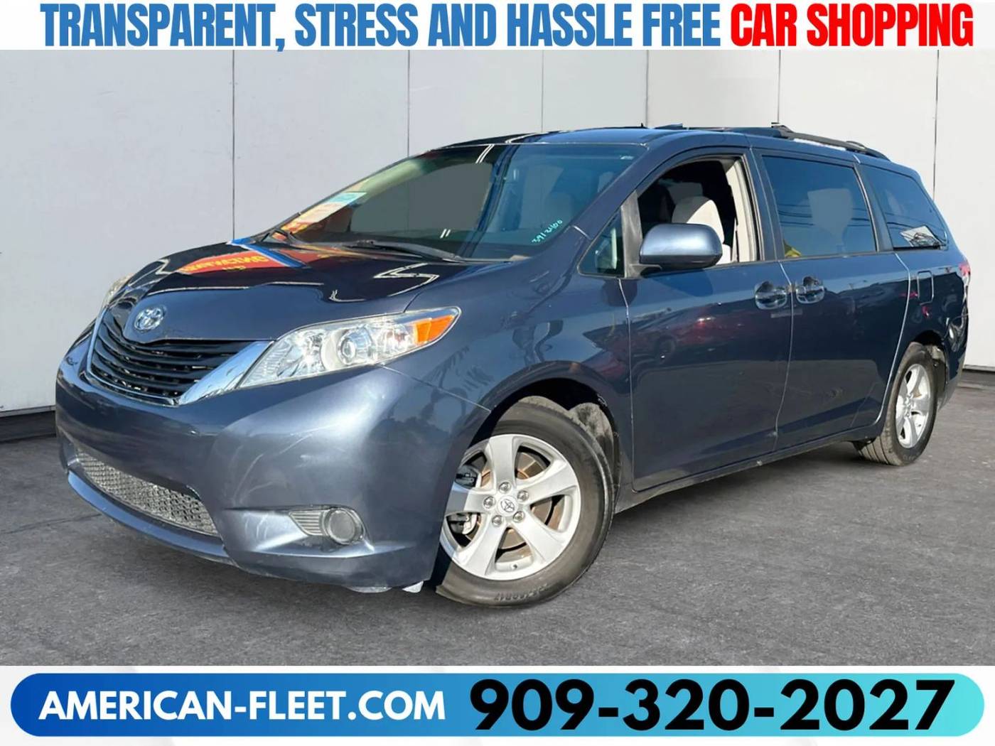 2013 Toyota Sienna LE — Minivan — 130,124 mi — FONTANA, CA