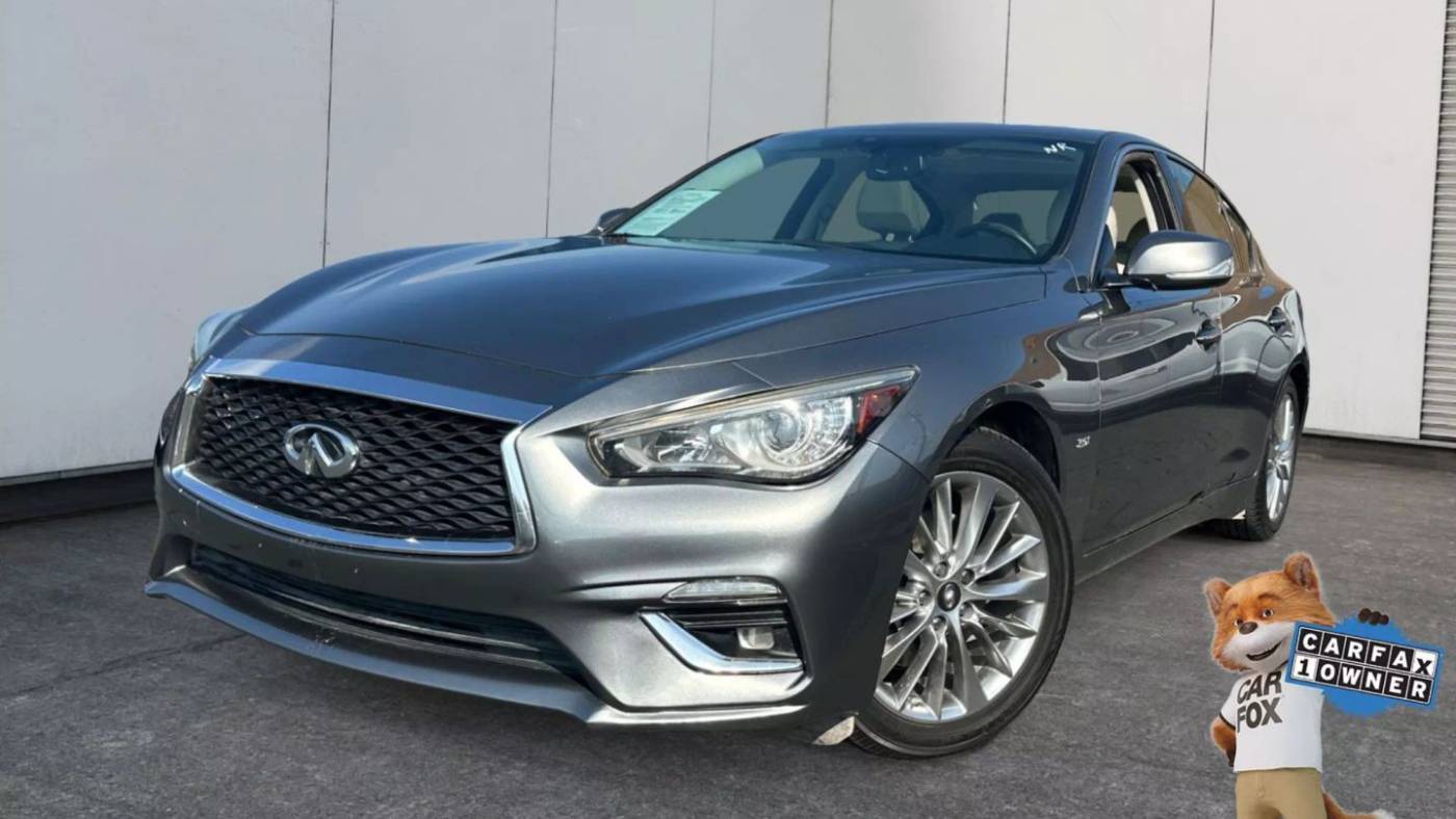 2018 INFINITI Q50 2.0t LUXE — Sedan — 99,965 mi — FONTANA, CA