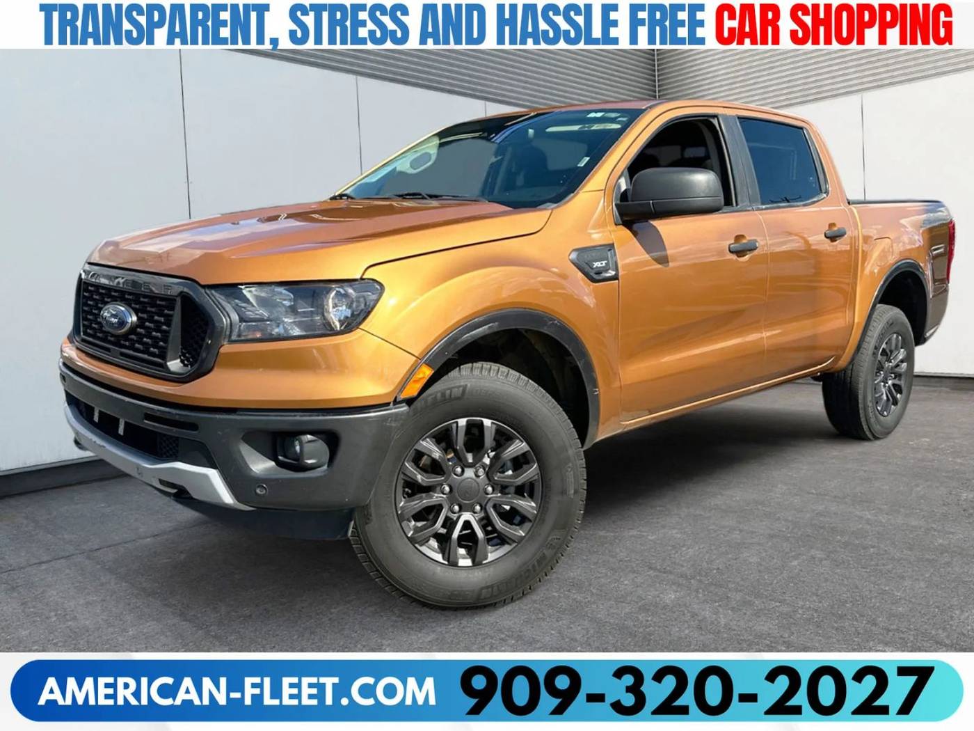 2019 Ford Ranger XLT — Pickup Truck — 96,311 mi — FONTANA, CA