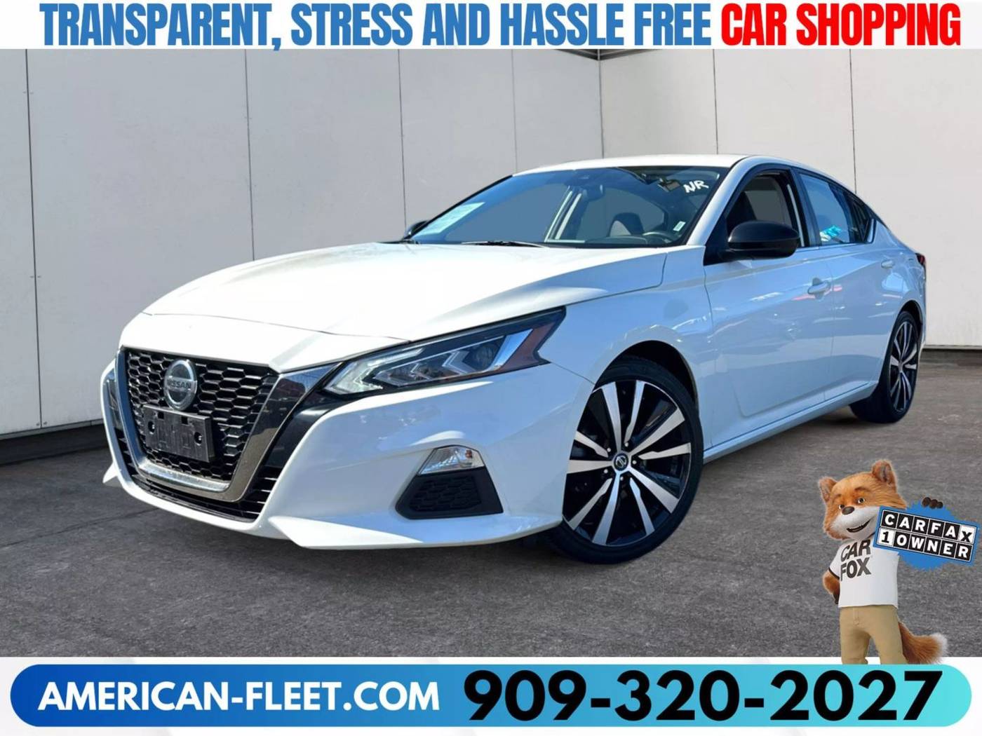 2021 Nissan Altima SR — Sedan — 38,038 mi — FONTANA, CA