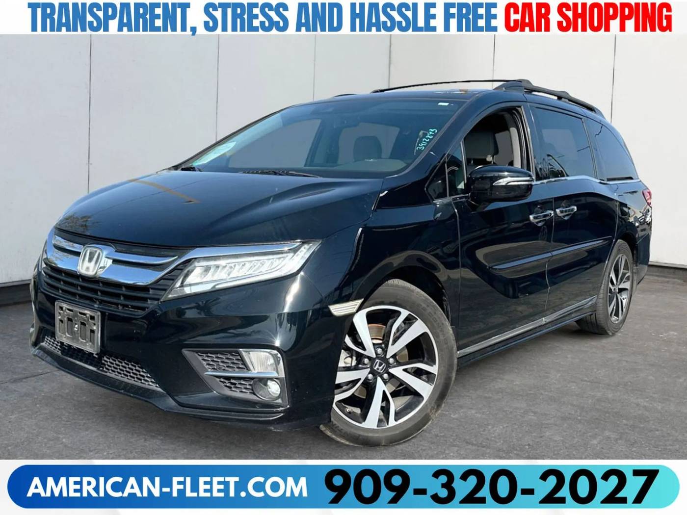2019 Honda Odyssey Elite — Minivan — 99,773 mi — FONTANA, CA