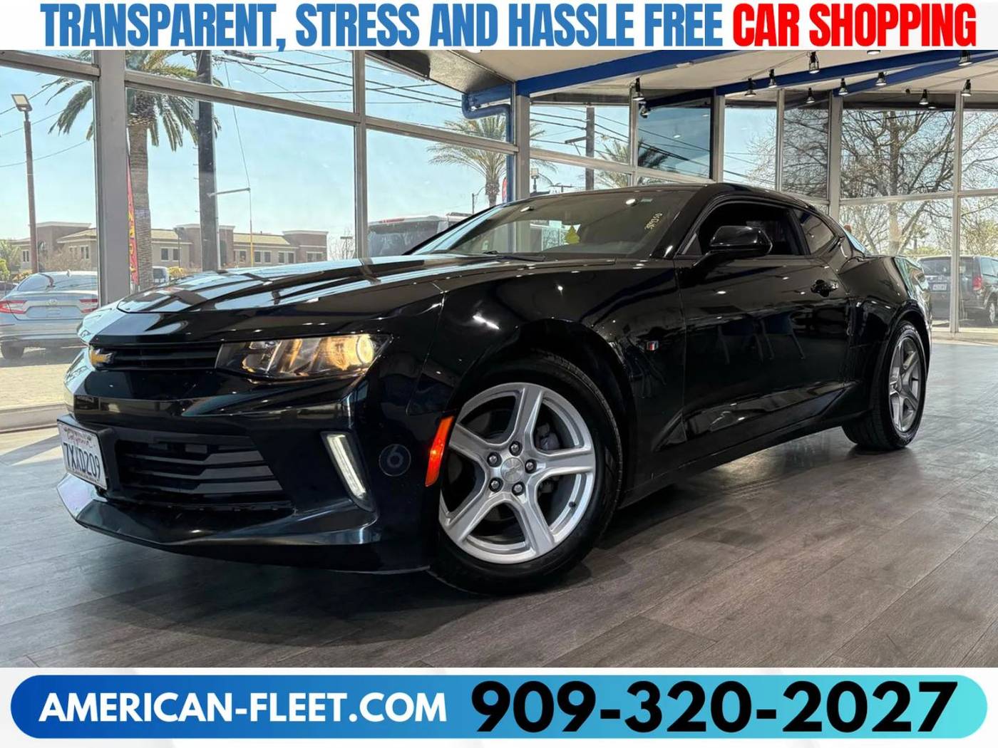 2017 Chevrolet Camaro 1LS — Coupe — 105,690 mi — FONTANA, CA