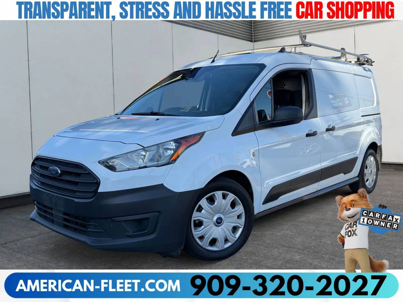 2020 Ford Transit Connect Van XL — Cargo Van — 87,518 mi — FONTANA, CA
