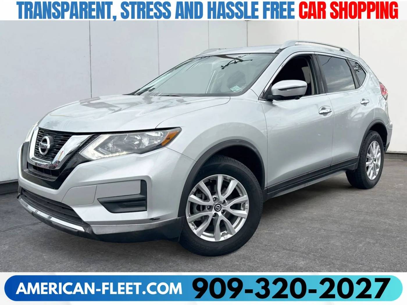 2017 Nissan Rogue SV — SUV — 65,748 mi — FONTANA, CA