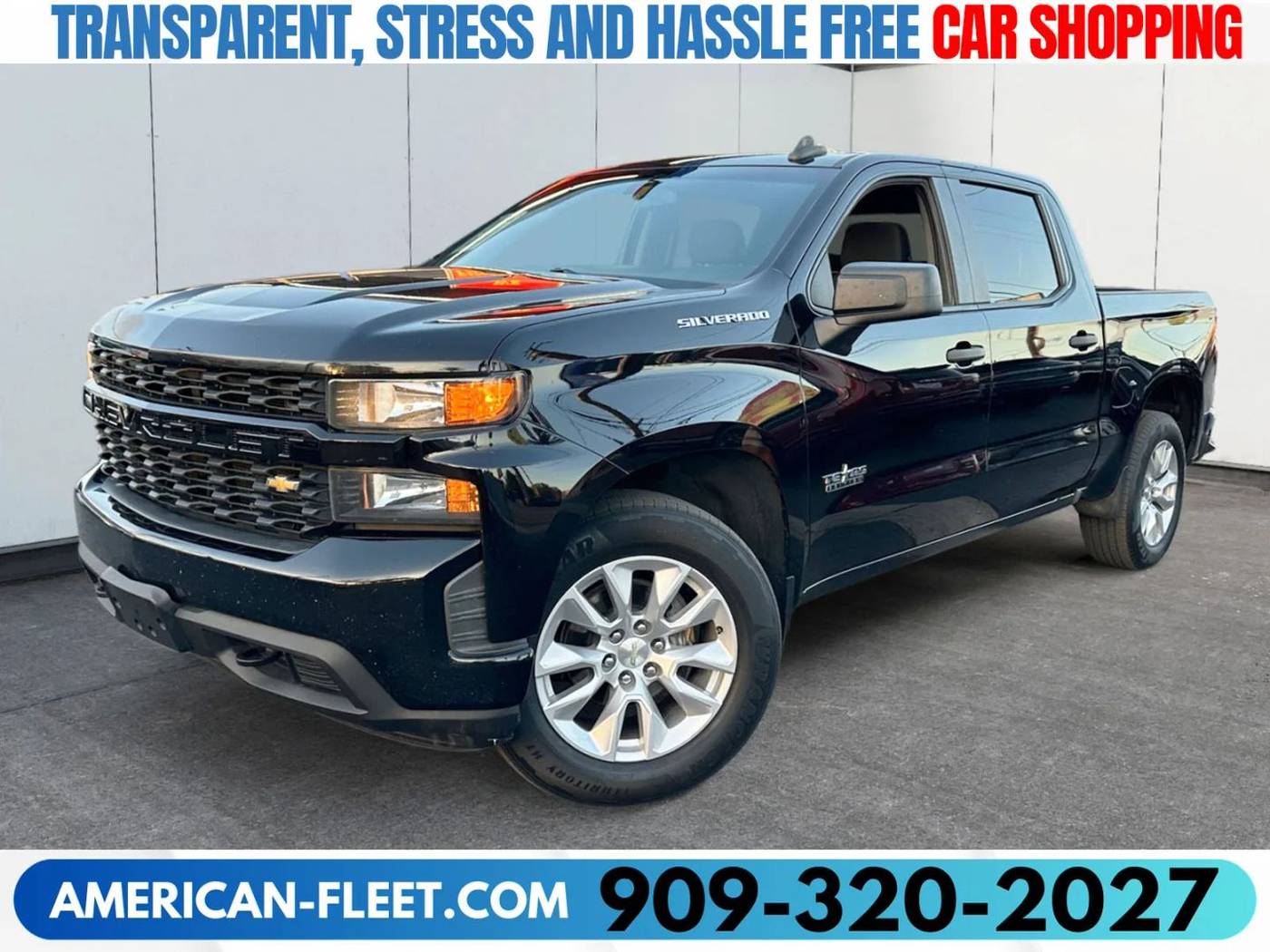 2019 Chevrolet Silverado 1500 Custom — Pickup Truck — 100,003 mi — FONTANA, CA