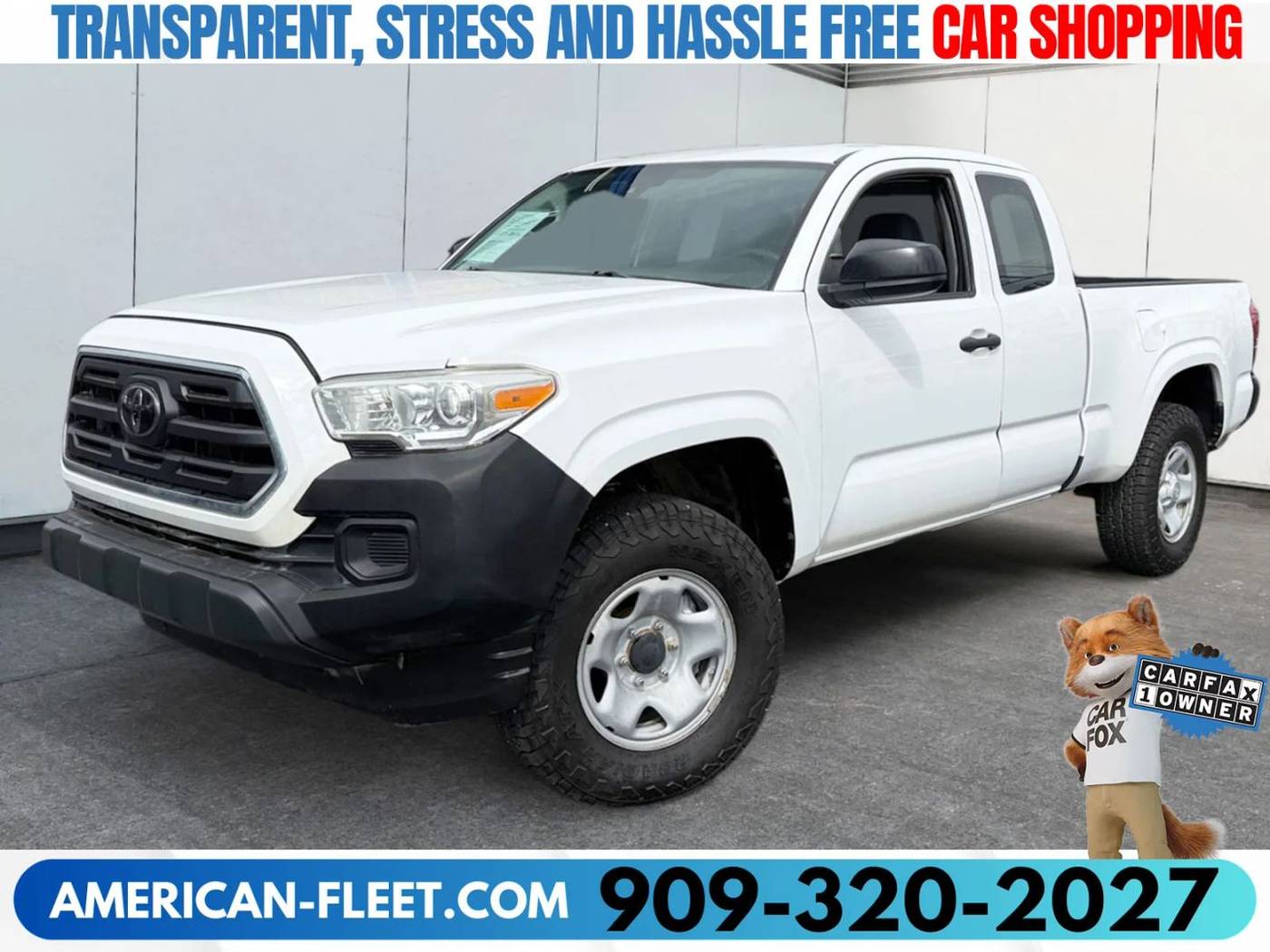 2018 Toyota Tacoma SR — Pickup Truck — 111,361 mi — FONTANA, CA