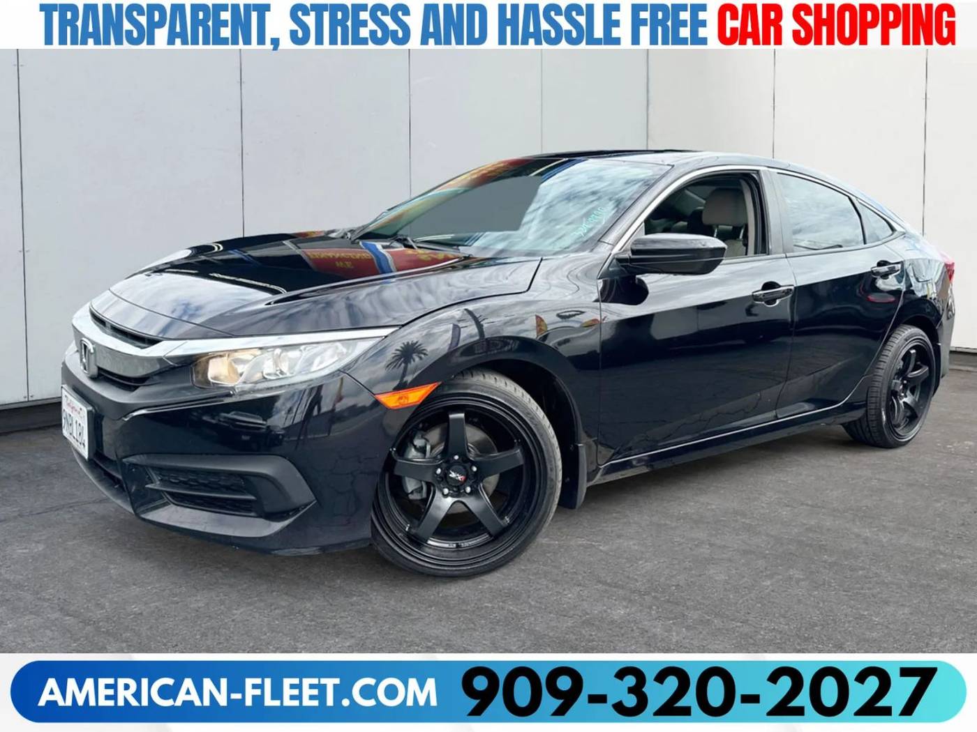 2017 Honda Civic LX — Sedan — 89,268 mi — FONTANA, CA