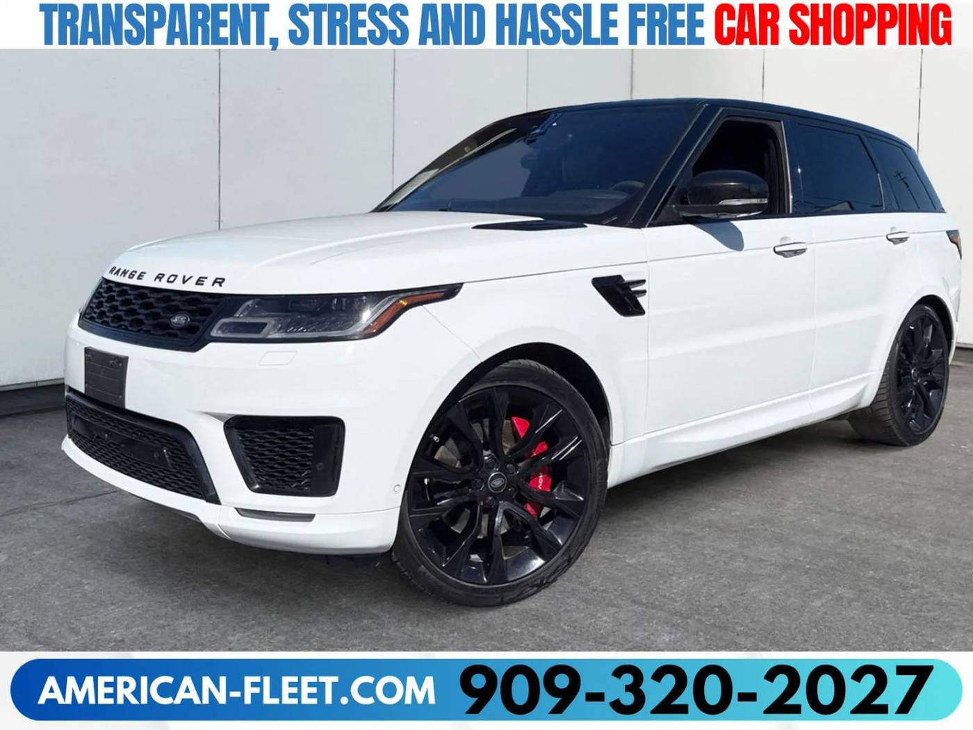2020 Land Rover Range Rover Sport HST — SUV — 63,594 mi — FONTANA, CA