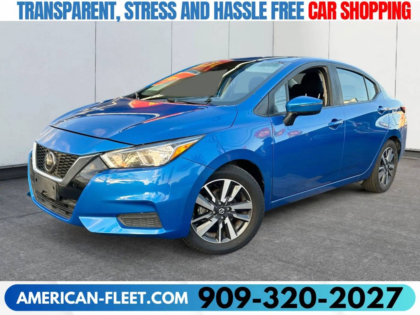 2021 Nissan Versa SV — Sedan — 91,300 mi — FONTANA, CA