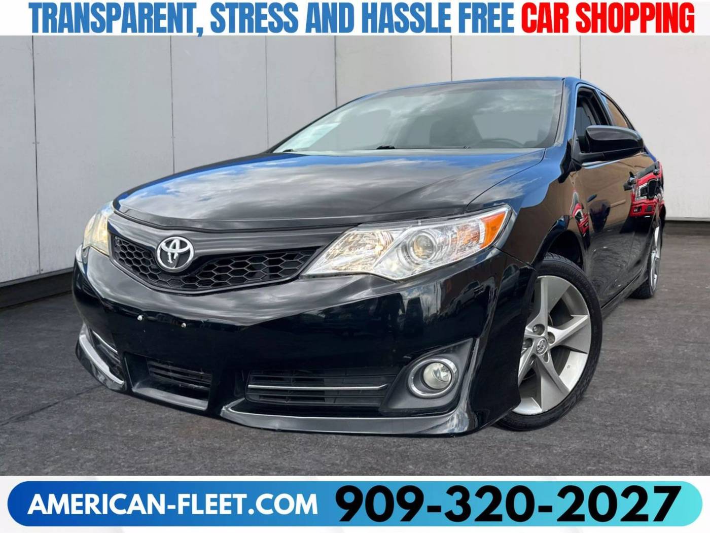 2012 Toyota Camry SE — Sedan — 70,409 mi — FONTANA, CA