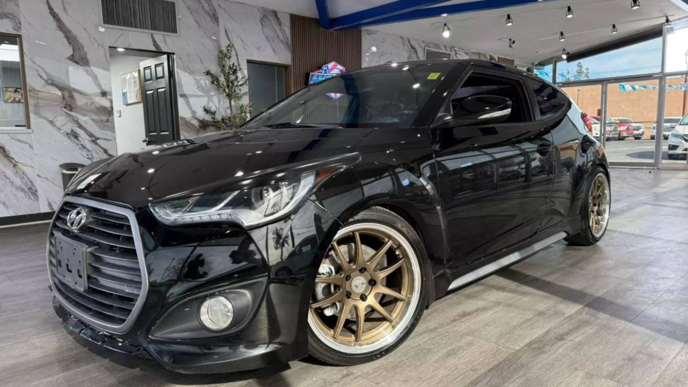 2016 Hyundai Veloster Turbo — Hatchback — 84,848 mi — FONTANA, CA