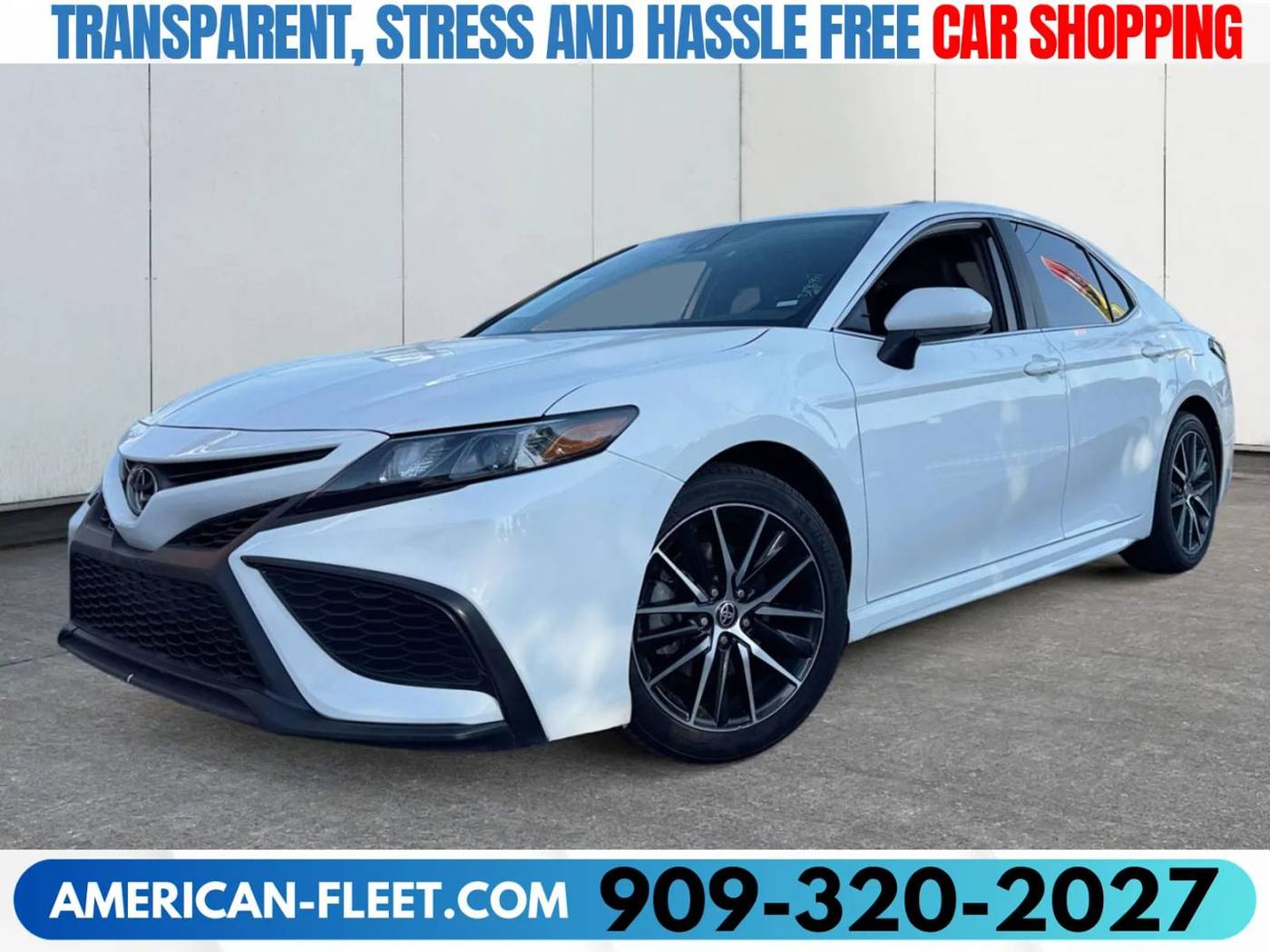2021 Toyota Camry SE — Sedan — 79,880 mi — FONTANA, CA