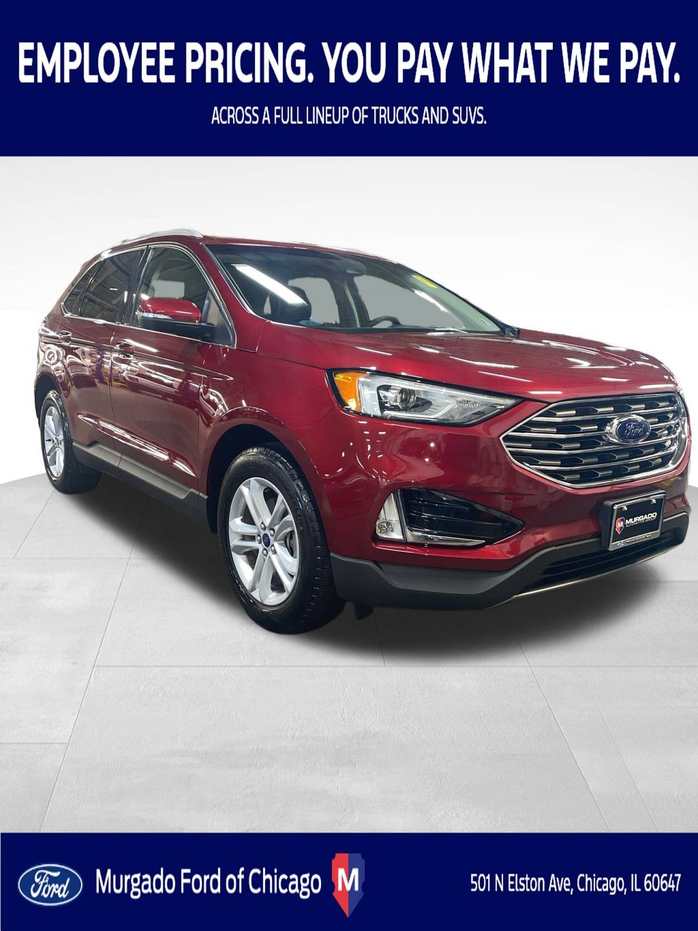 2019 Ford Edge SEL — SUV — 24,341 mi — Chicago, IL